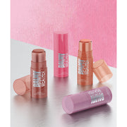 Good Weird Balmy Weather blush Tan Ube (soft lilac pink),Dragonfruit (soft red),Mango (peachy pink),Guava (dusty rose)