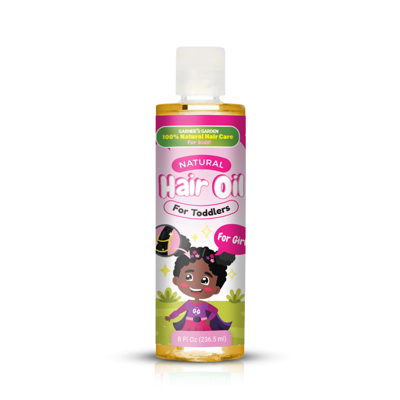 Garner's Garden Toddler Hair Oil Hair Oil White Smoke 8oz Toddler Hair Oil / For Girls