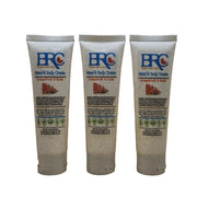 By Robin Creations Vegan Ultra-Moisturizing Hand & Body Cream Lotion & Moisturizer White Smoke Pink Grapefruit & Damask Rose / 3 (3.4 oz) Biodegradable Tubes