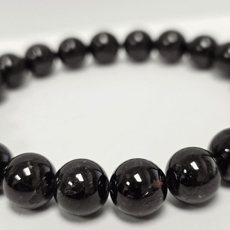 ZAQ Skin & Body Garnet Bracelet - Warmth Light Gray 6mm,8mm,10mm