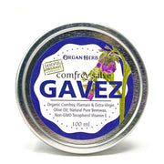 OrganHerb OrganHerb Organic Comfrey Salve (Gavez) 4 oz - A Natural, Unscented Balm for Muscles, Joints, and Skin Support Organic Salves Dark Slate Gray