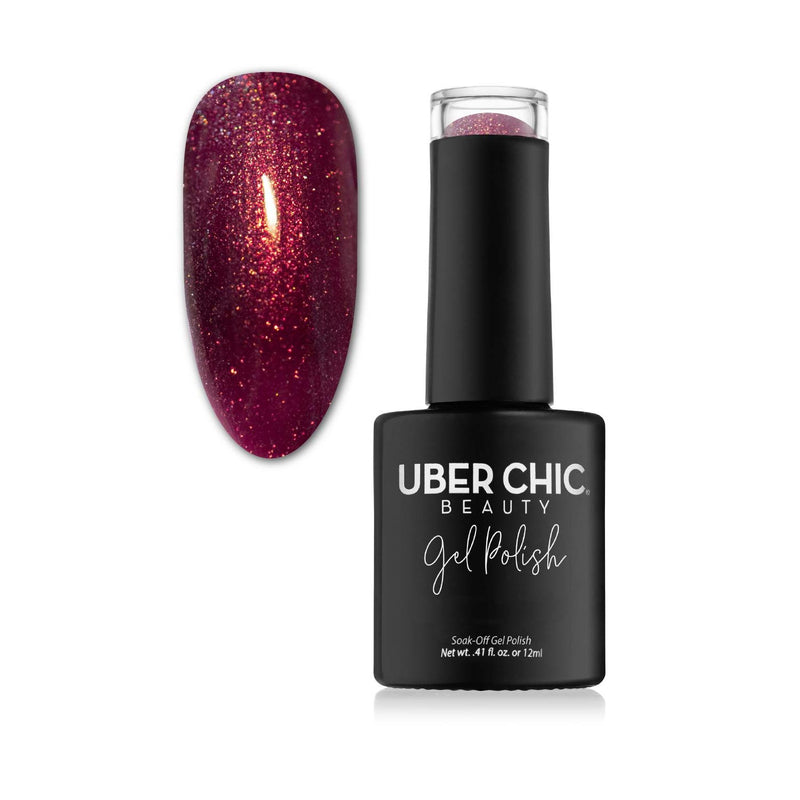 UberChic Beauty You Had Me At Merlot - Gel Polish Gel Polish Dark Slate Gray