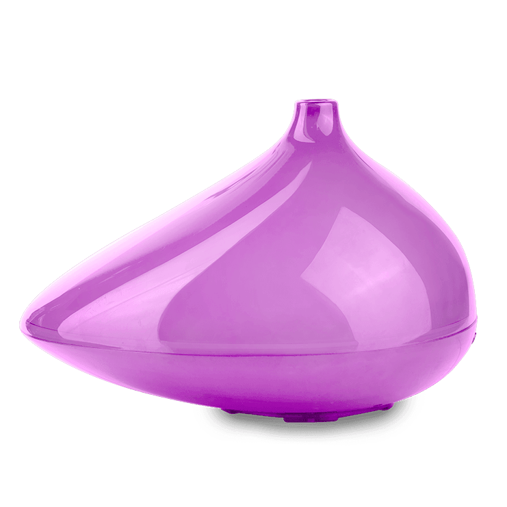 ZAQ Skin & Body Gem Aromatherapy Essential Oil Diffuser Diffusers Orchid Purple,Red
