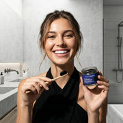 Active Wow Activated Charcoal Teeth Whitening Powder AW Oral Care Black Spearmint,Vanilla,Original