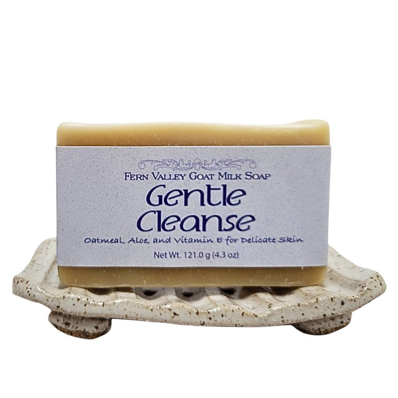 Fern Valley Soap Handmade Goat Milk Soap | Gentle Cleanse | Fragrance Free Goat Milk Soap White Smoke