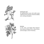 Slow North Geranium + Rose - Signature Candle Frosted Candles White Smoke