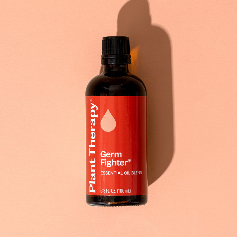 Plant Therapy Germ Fighter Essential Oil Blend Essential Oil Light Pink 10 mL,30 mL,100 mL