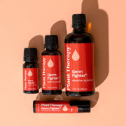 Plant Therapy Germ Fighter Essential Oil Blend Pre-Diluted Roll-On Essential Oil Navajo White 10 mL