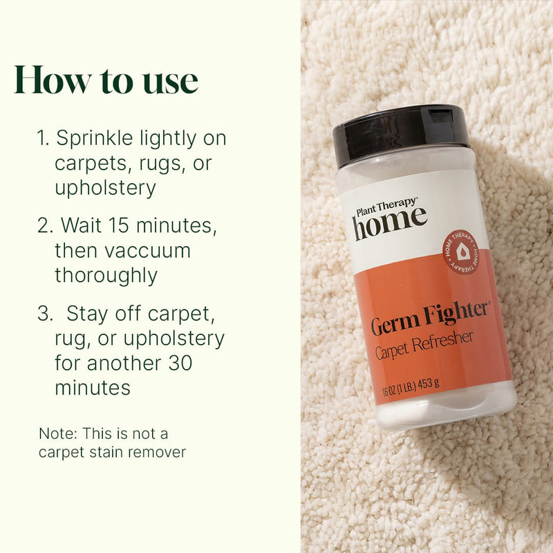 Plant Therapy Germ Fighter Carpet Refresher Household Seashell 16 oz