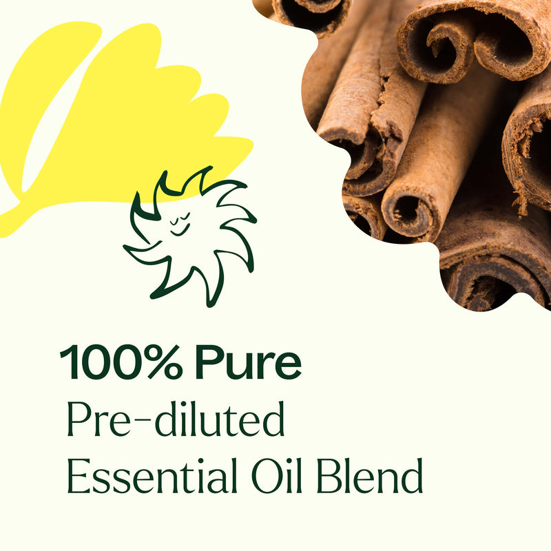 Plant Therapy Germ Fighter Essential Oil Blend Pre-Diluted Roll-On Essential Oil Black 10 mL