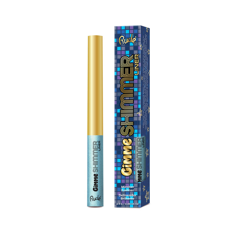 Rude Cosmetics Gimme Shimmer Liner Eyeliner Dark Slate Blue Crystal Ice