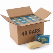 Carolina Castile Soap Gin & Juniper Castile Bar Soap White Smoke Case of 48 bars