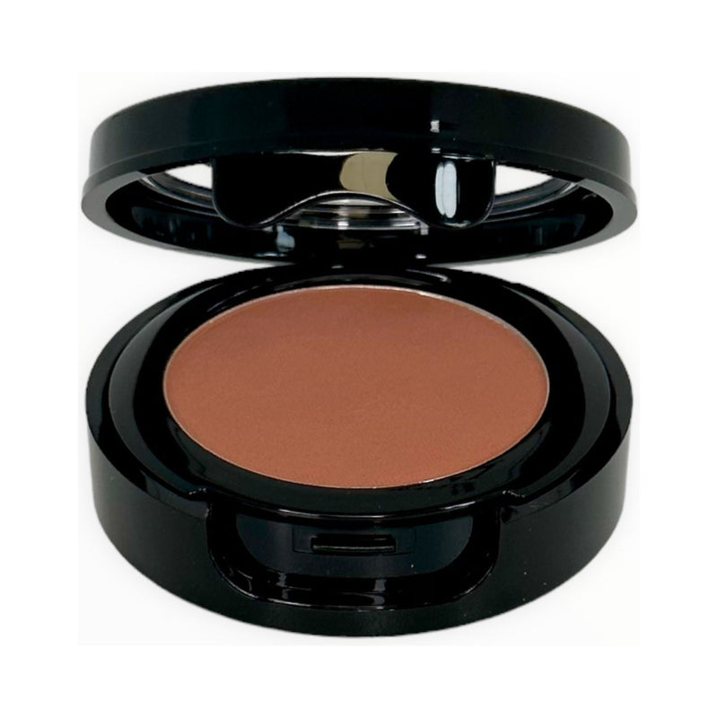 Sydoni Skincare and Beauty SYDONI GINGER POWDER BLUSH – Golden Red-Brown, Buildable, Blendable, Flattering on All Skin Tones .5g/1oz. CHEEK BLUSH Black