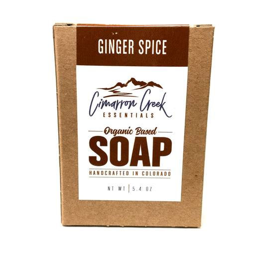 Cimarron Creek Essentials Ginger Spice Organic Bar Soap 5.4oz Bath & Body Sienna Full Bar