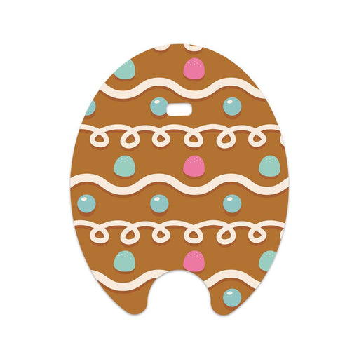 Peelz Gingerbread Sticker for Eversense Smart Transmitter Peelz/Stickers White Smoke