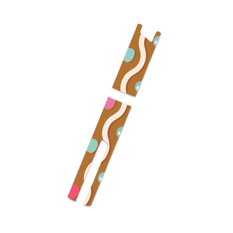 Peelz Gingerbread Sticker for InPen - Smart Insulin Pen Peelz/Stickers White Smoke