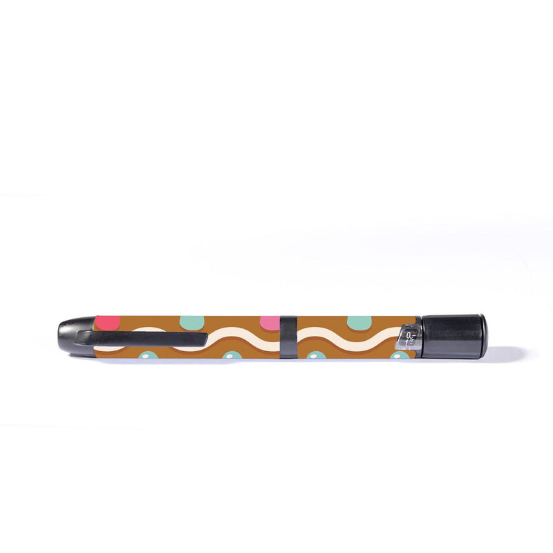Peelz Gingerbread Sticker for InPen - Smart Insulin Pen Peelz/Stickers White Smoke