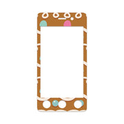 Peelz Gingerbread Sticker for Omnipod DASH® PDM – Pump Peelz Peelz/Stickers White Smoke Whole System Peelz (front + case),Front Peelz,Case Peelz
