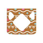 Peelz Gingerbread Sticker for Medtronic MiniMed 770G & 780G Peelz/Stickers White Smoke Front Peelz