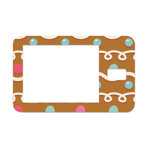 Peelz Gingerbread Sticker for Tandem t:slim Peelz/Stickers White Smoke