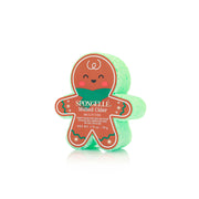 Spongellé Holiday Gingerbread Multi-Use Assorted Pack Body Wash Infused Buffer Chocolate