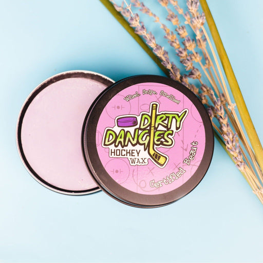 Dirty Dangles Hockey Certified Beaut - Girls and Women's Hockey Stick Wax Hockey Stick Wax Lavender