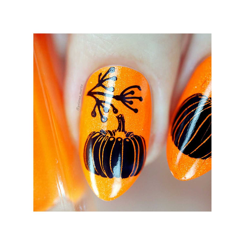 UberChic Beauty Give Thanks-02 Stamping Plate Goldenrod