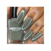 UberChic Beauty Give Me Olive The Polish - Stamping Polish Stamping Polish Dim Gray