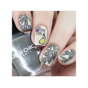 UberChic Beauty Give Me Olive The Polish - Stamping Polish Stamping Polish Gray