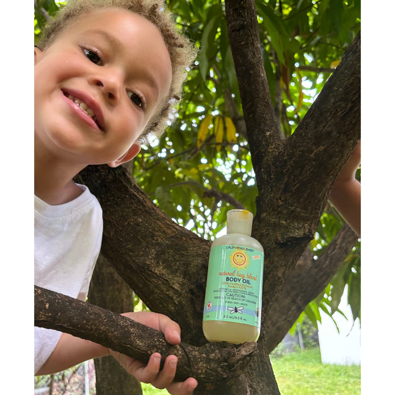 California Baby Natural Bug Blend™ Body Oil Bug Spray Black 8.5oz Bug Oil,2oz Bug Oil,8.5oz Bug Oil + 6.5oz Bug Spray