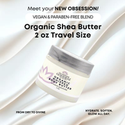 Glimmer Goddess® Organic Skin Care Organic Whipped Body Butter 2 oz – Mini Travel Size for Dry Skin & Eczema Lotions & Creams White Smoke Autumn Breeze,Caribbean Breeze,Candy Cane,Christmas Cookie,Cinnamon Apple,Citrus Basil,Citrus Crush,Citrus Mango,Coastal Reverie,Coconut Lime,Evening Snow,Frankincense & Myrrh,Honeysuckle,Jasmine,Lavender,Lavender Lemon,Lavender Orange,Lemon Cream,Lemon V