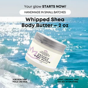 Glimmer Goddess® Organic Skin Care Organic Whipped Body Butter 2 oz – Mini Travel Size for Dry Skin & Eczema Lotions & Creams White Smoke Autumn Breeze,Caribbean Breeze,Candy Cane,Christmas Cookie,Cinnamon Apple,Citrus Basil,Citrus Crush,Citrus Mango,Coastal Reverie,Coconut Lime,Evening Snow,Frankincense & Myrrh,Honeysuckle,Jasmine,Lavender,Lavender Lemon,Lavender Orange,Lemon Cream,Lemon V