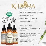 Khroma Herbal Products GLOW - Organic Hair, Skin, and Nails Supplement Supplements White Smoke