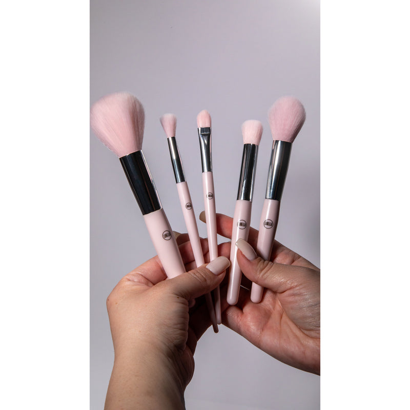Lurella Cosmetics Glow & Go Brush Set Brush Set Dark Gray