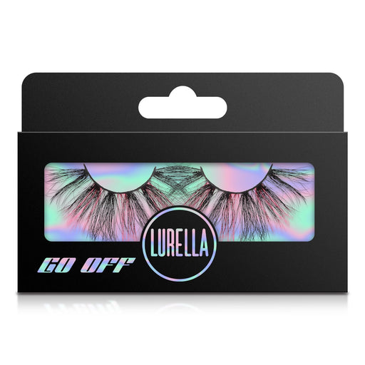 Lurella Cosmetics 3D Mink Eyelashes- Go Off False Eyelash Dark Slate Gray