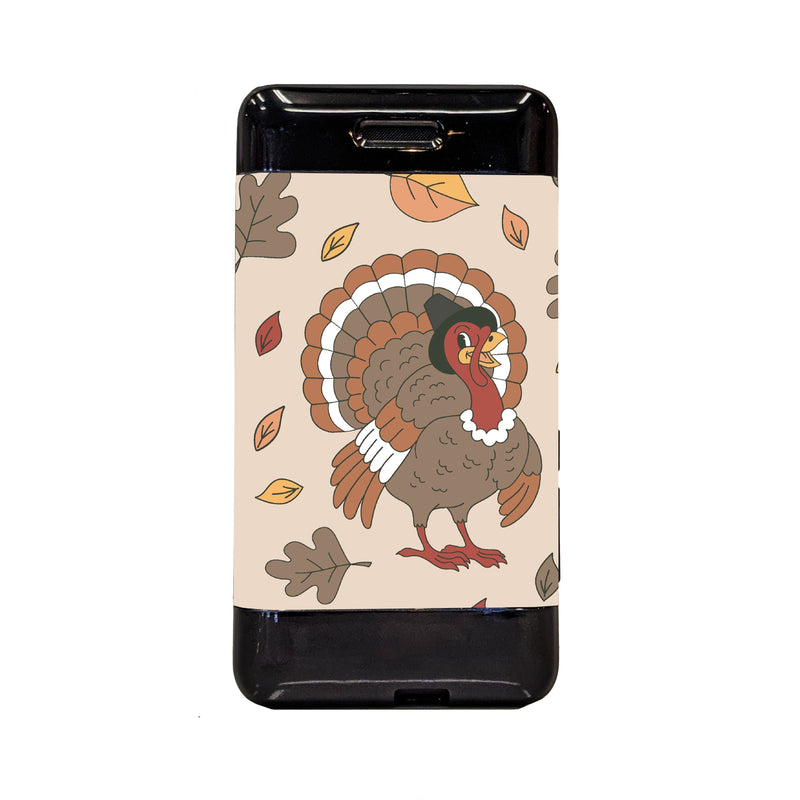Peelz Gobble Gobble Sticker for Omnipod DASH® PDM – Pump Peelz Peelz/Stickers White Smoke Case Peelz