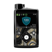 Peelz Gold Marble Sticker for Medtronic MiniMed 770G & 780G Peelz/Stickers Black Whole System Peelz (front back + clip),Front Peelz