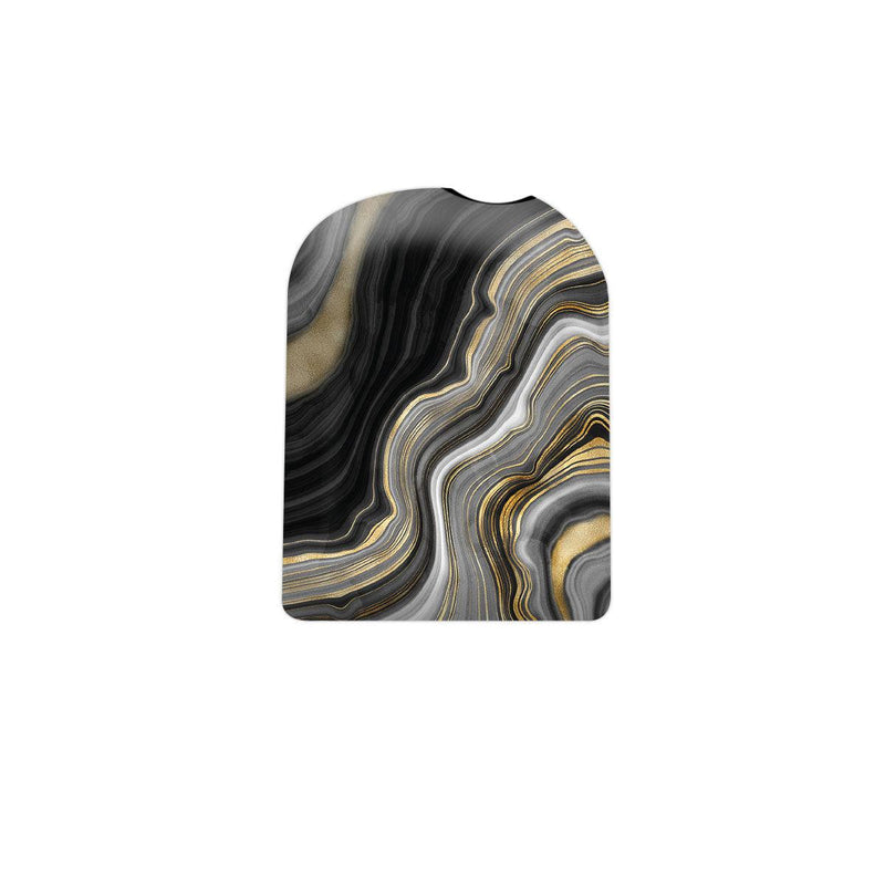 Peelz Gold Marble Pod Sticker – Pump Peelz Peelz/Stickers Black