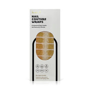 laurenbbeauty Gold Dusted Gel Nail Wrap Nail Art Kits & Accessories Light Gray