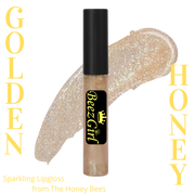 Honey Bee BeezGirl Essential Lipgloss Beauty Black Golden Honey