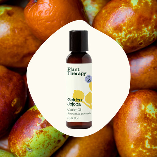 Plant Therapy Golden Jojoba Carrier Oil Body Care Beige 2 oz,4 oz,16 oz