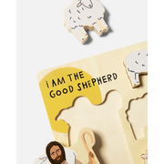Be A Heart Good Shepherd Wooden Puzzle puzzle White Smoke