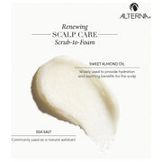 Alterna Alterna Renewing Scalp Care Scrub to Foam, 6 Oz Scalp Care Scrub White Smoke
