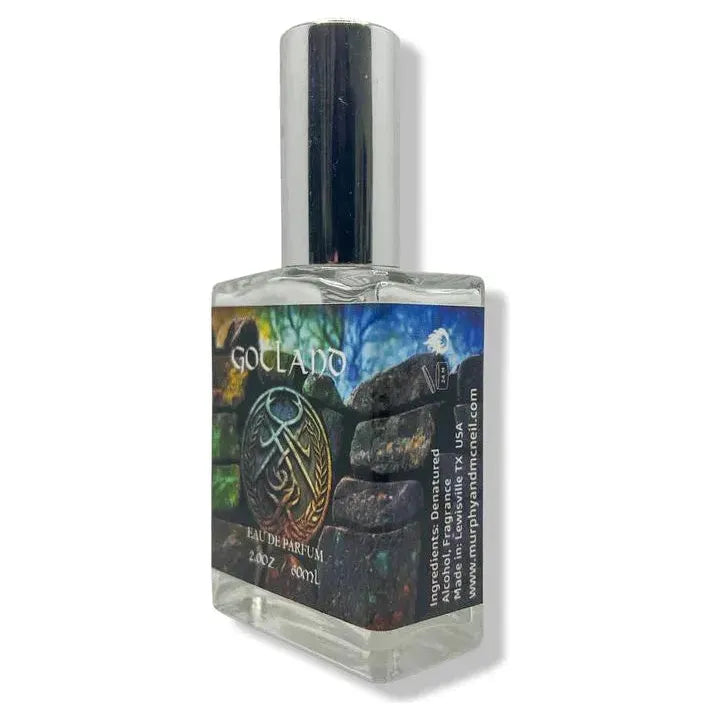 Murphy and McNeil Gotland Eau de Parfum - by Murphy and McNeil / Black Mountain Shaving Colognes and Perfume Gray 2.0oz Spray Bottle,0.5oz Spray Bottle