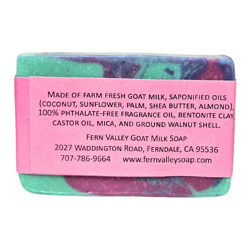 Fern Valley Soap Natural Goat Milk Soap | Grace - Amazing Fresh Floral Scent Goat Milk Soap Light Pink