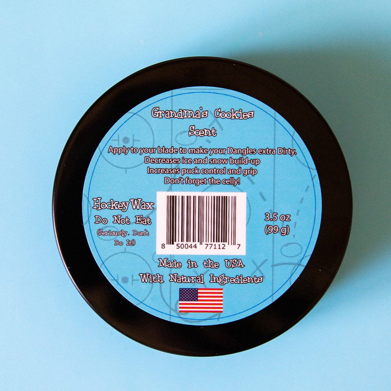 Dirty Dangles Hockey Grandma's Cookies - Hockey Stick Wax Hockey Stick Wax Black