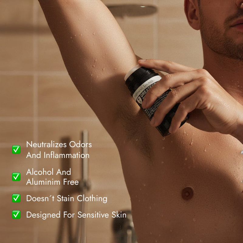 Grooming Lounge Grooming Lounge Greatest Pits Deodorant - Aluminum & Alcohol-Free Deodorant Deodorants Dim Gray