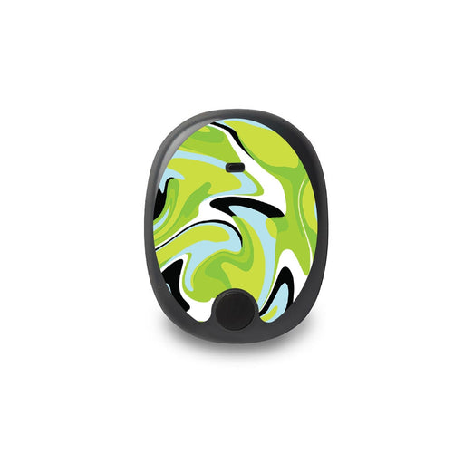 Peelz Green Flow Eversense Smart Transmitter Peelz/Stickers White Smoke