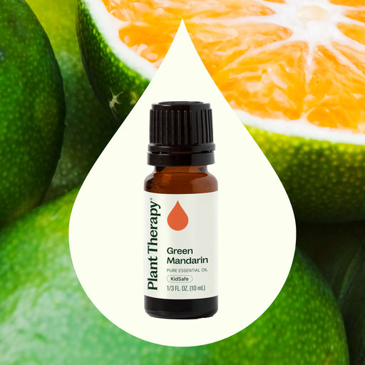Plant Therapy Green Mandarin Essential Oil Essential Oil Seashell 10 mL