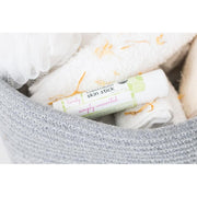 Green + Lovely Simply Unscented Calendula Skin Stick - Organic Lotion Stick - Travel Size Light Gray